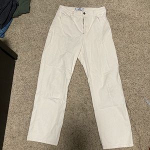 Hollister White Pants